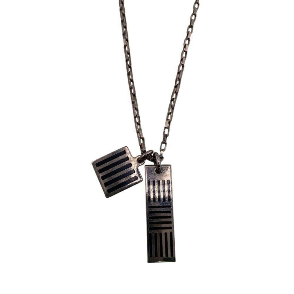 LOUIS VUITTON Brown Damier Necklace - Picture 5 of 8